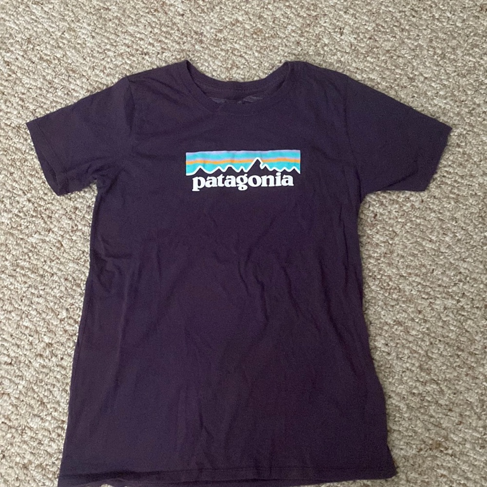 Patagonia womens small purple tshirt like new